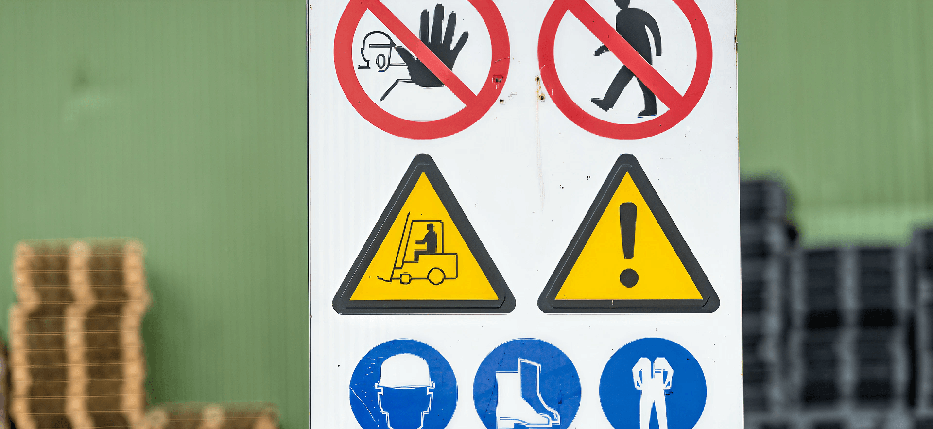 Segnaletica di sicurezza sul lavoro: come viene suddivisa e perché è necessaria